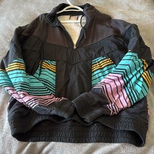 Free people walk the line pullover